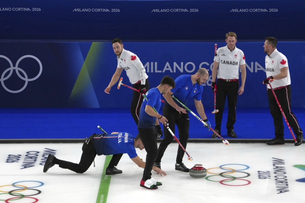 Italia-Canada curling maschile