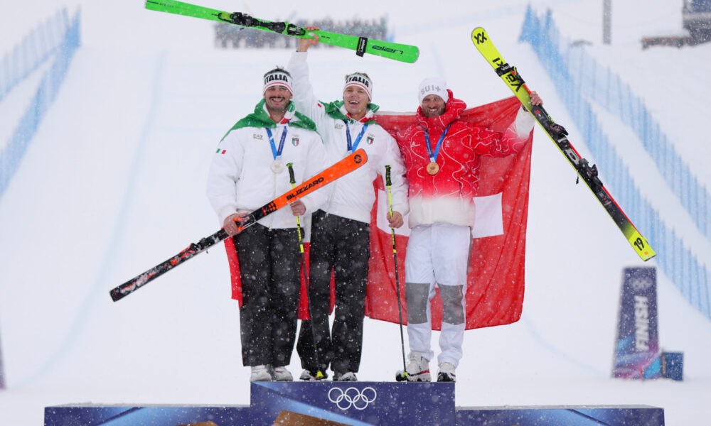 Podio skicross maschile