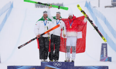 Podio skicross maschile