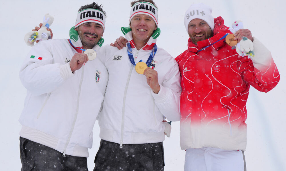 Podio skicross maschile