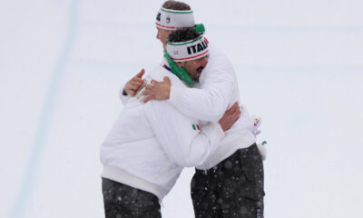 Podio skicross maschile