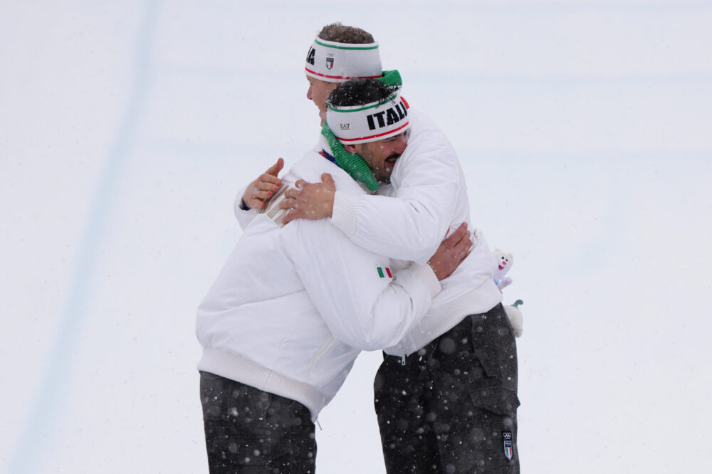 Podio skicross maschile