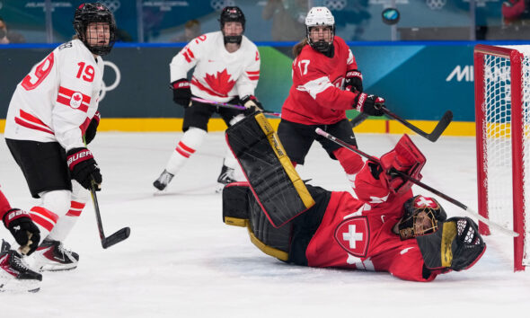 Canada Svizzera Hockey Ghiaccio Femminile Milano Cortina 2026 / Lapresse