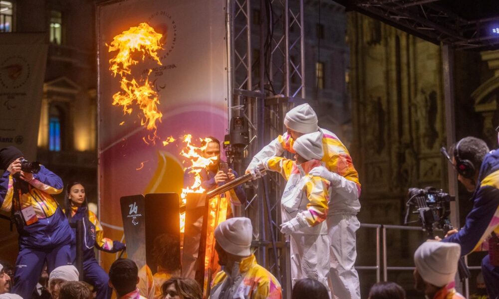 braciere Paralimpiadi