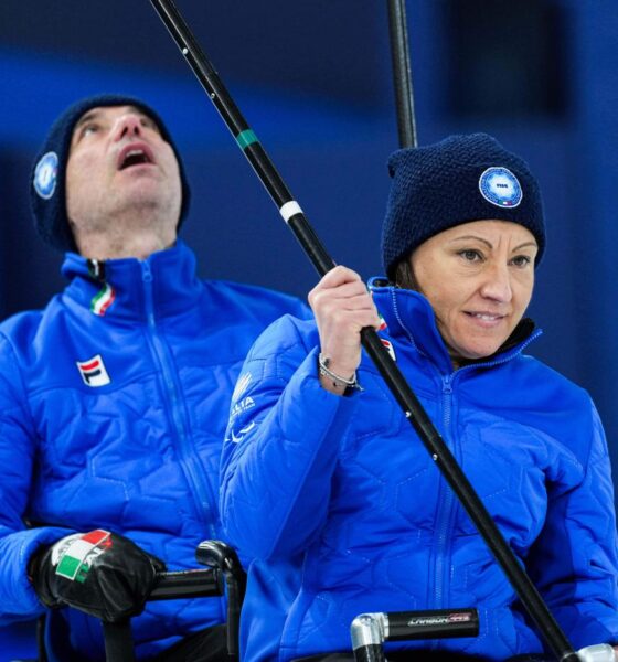 Berto-Ioriatti curling misto doppio Paralimpiadi