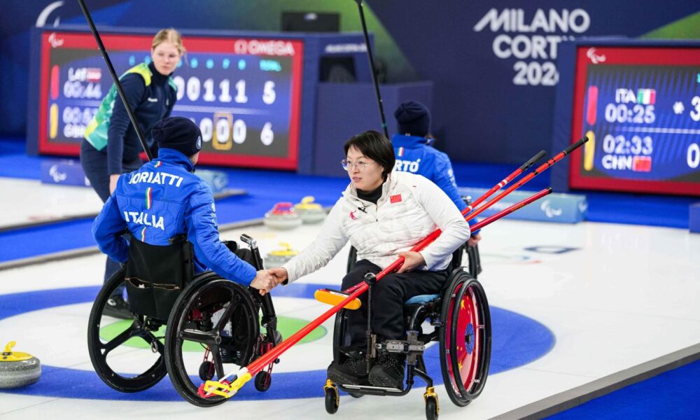 Italia curling Paralimpiadi