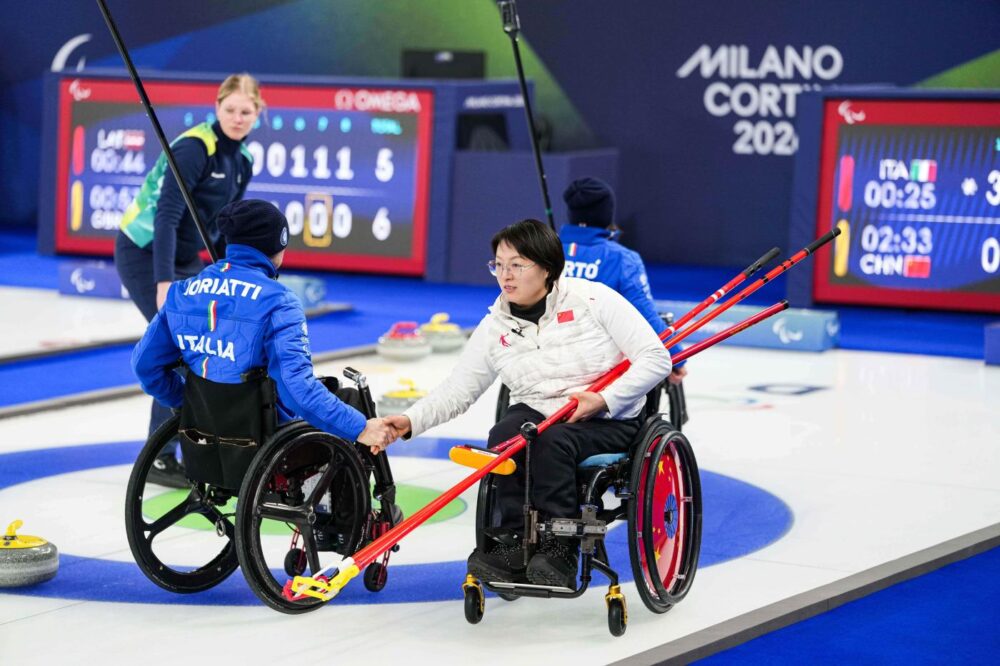 Italia curling Paralimpiadi