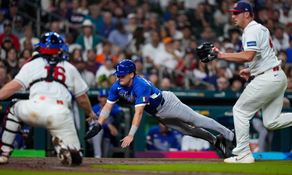 Italia-Stati Uniti baseball