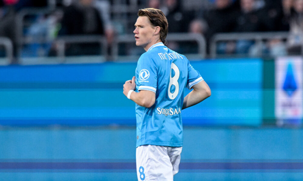 Napoli - McTominay - Lapresse