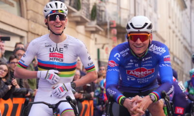 Tadej Pogacar e Mathieu Van der Poel