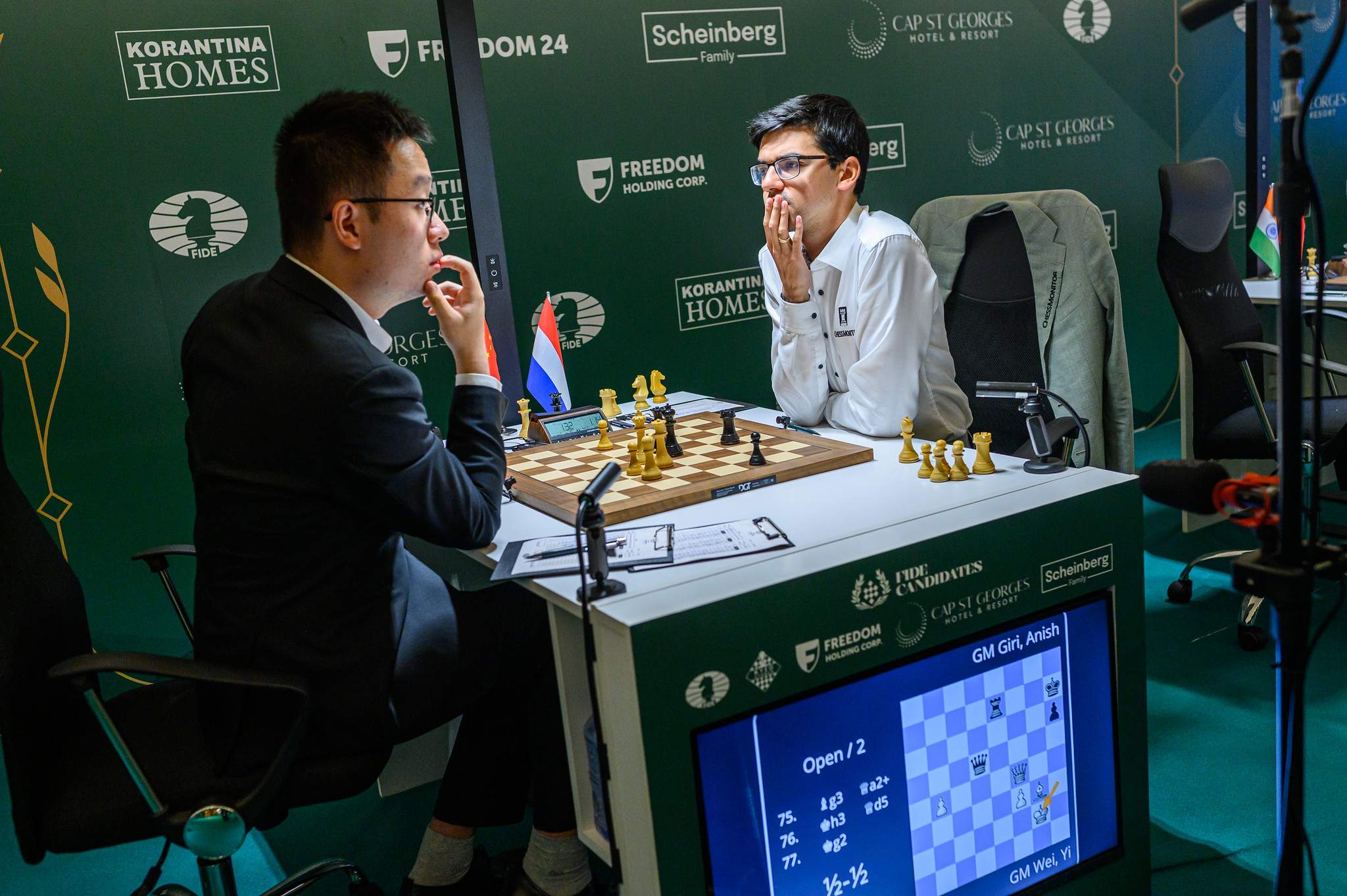 scacchi giri si divora la chance con wei yi sindarov a un passo dal match mondiale tra le donne 232 corsa a quattro da Oasport.it scacchi giri si divora la chance con wei yi sindarov a un passo dal match mondiale tra le donne 232 corsa a quattro