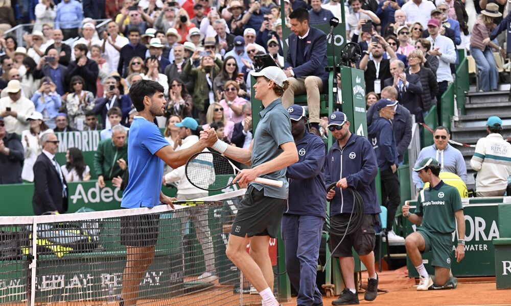 Jannik Sinner e Carlos Alcaraz