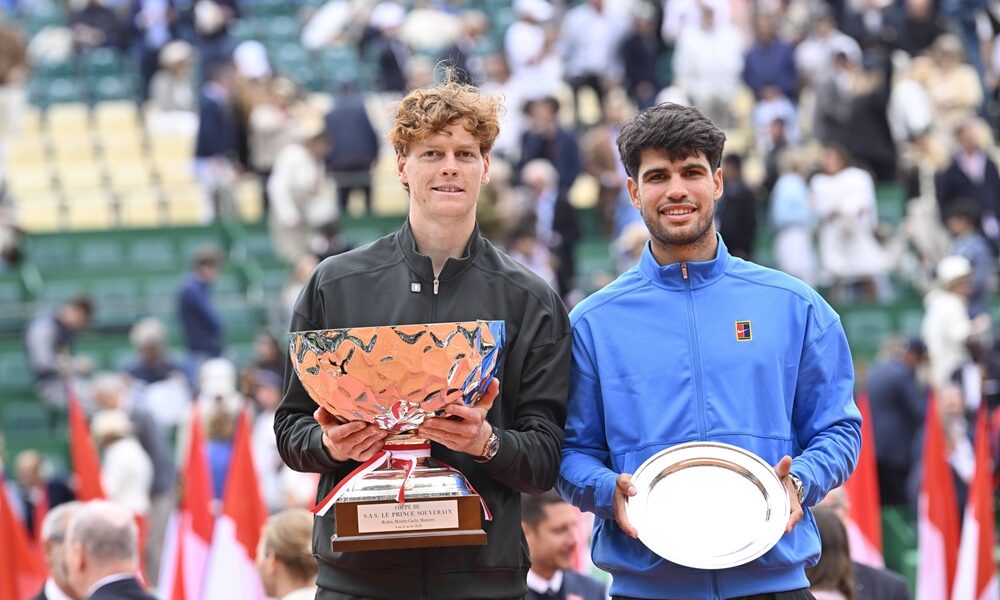 Jannik Sinner e Carlos Alcaraz