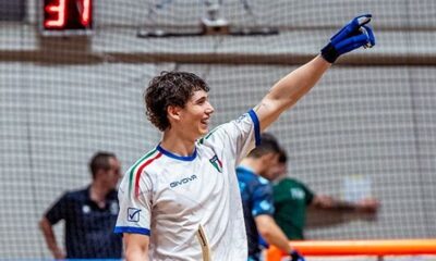 Nazionale Italia Hockey pista /