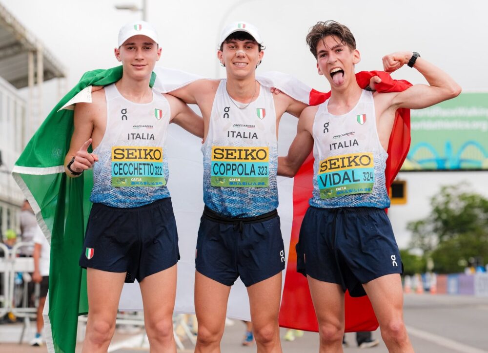 Italia Mondiali marcia squadre