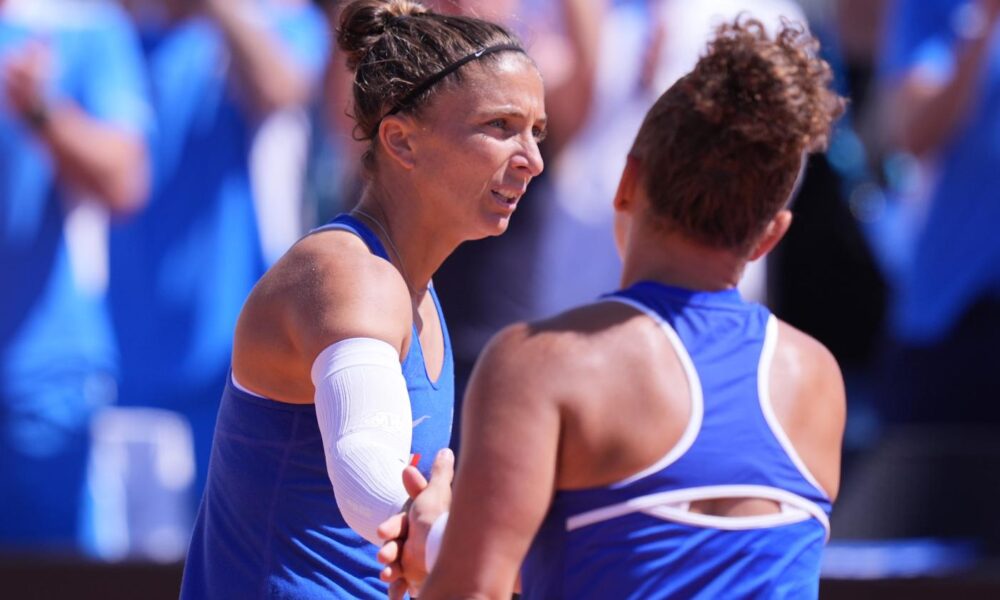 Sara Errani e Jasmine Paolini