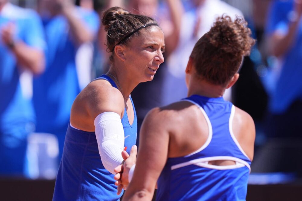 Sara Errani e Jasmine Paolini