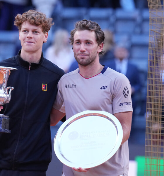 Jannik Sinner e Casper Ruud