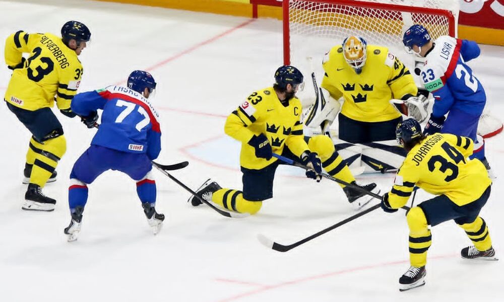 Svezia hockey ghiaccio