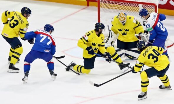 Svezia hockey ghiaccio