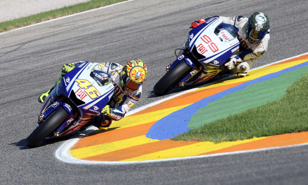 Valentino Rossi e Jorge Lorenzo 2009