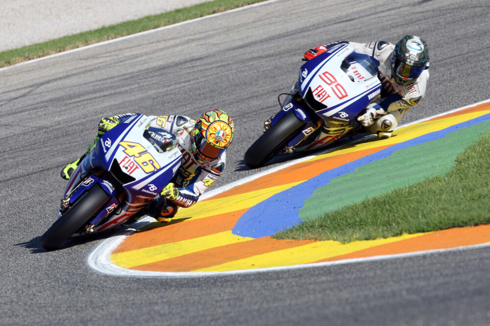 Valentino Rossi e Jorge Lorenzo 2009