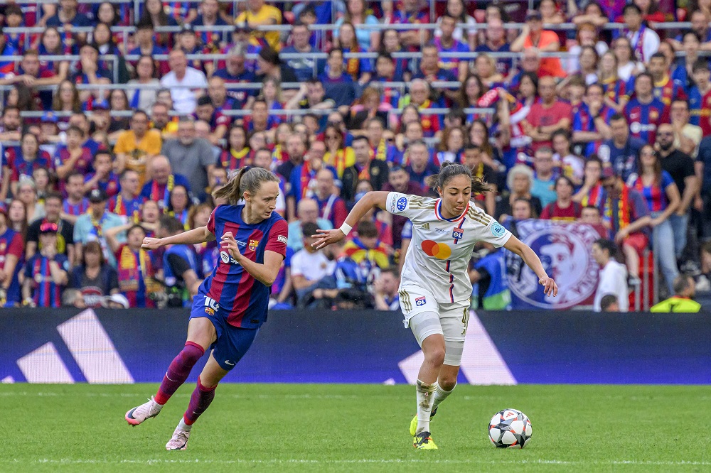 Barcellona-Lione calcio femminile