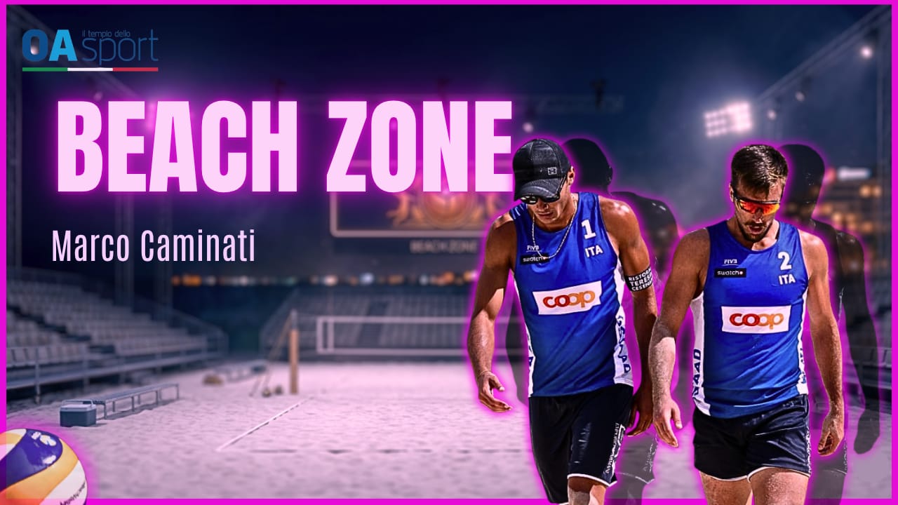 marco caminati a beach zone il ritorno con rossi e il sogno azzurro da Oasport.it marco caminati a beach zone il ritorno con rossi e il sogno azzurro