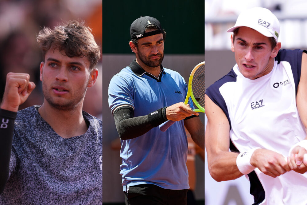 Flavio Cobolli Matteo Berrettini Matteo Arnaldi