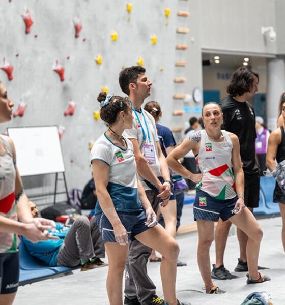 Nazionale italiana femminile boulder - FASI