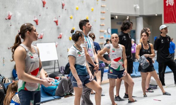Nazionale italiana femminile boulder - FASI