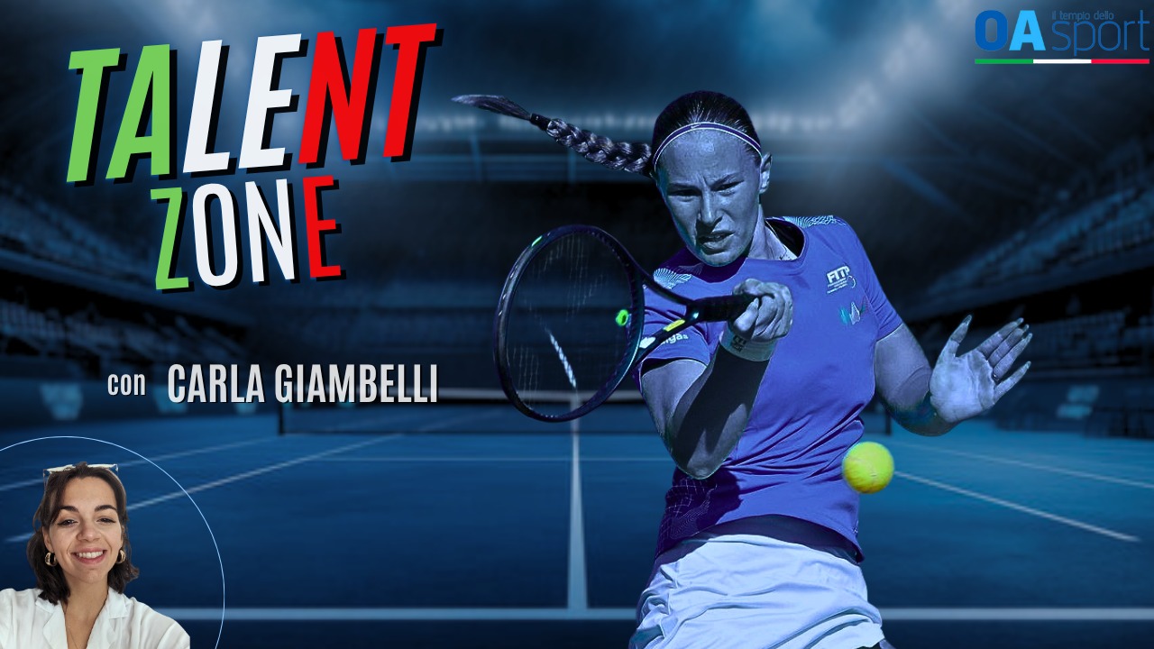 talent zone facciamo tennis dentro la testa di carla giambelli da Oasport.it talent zone facciamo tennis dentro la testa di carla giambelli