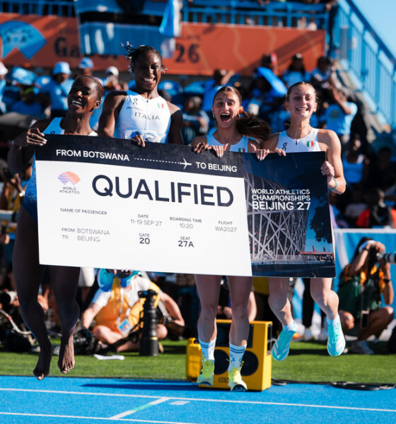 Italia 4x100 donne
