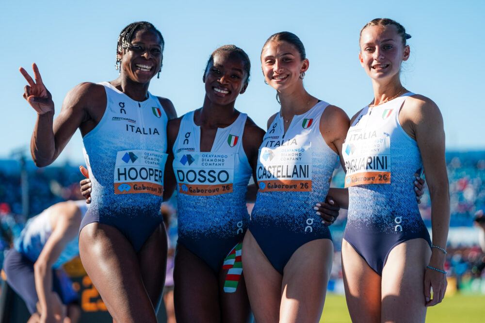 Italia 4x100 donne