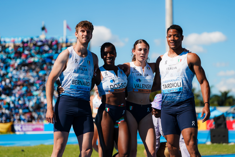 Italia 4x100 mista