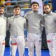 scherma-Luca Curatoli-Pietro Torre-Matteo Neri-Leonardo Reale