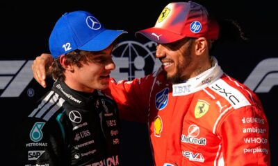 Kimi Antonelli e Lewis Hamilton