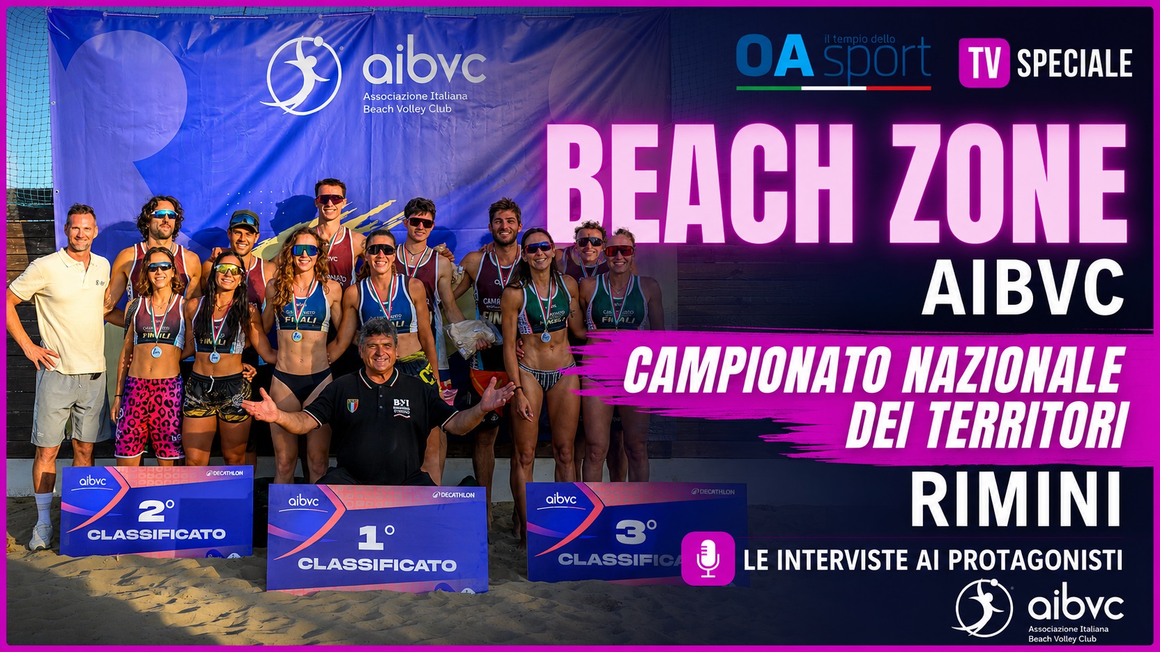 beach volley spettacolo a rimini le finali territoriali aibvc 2026 le interviste ai protagonisti da Oasport.it beach volley spettacolo a rimini le finali territoriali aibvc 2026 le interviste ai protagonisti