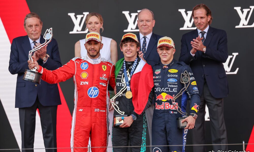 Lewis Hamilton Kimi Antonelli Isack Hadjar