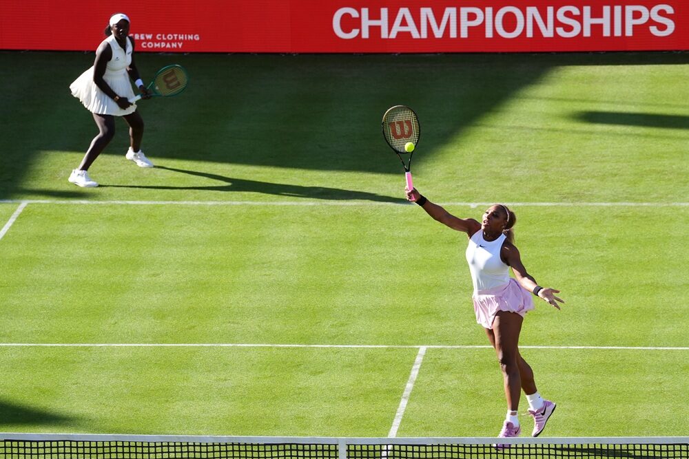 Victoria Mboko e Serena Williams