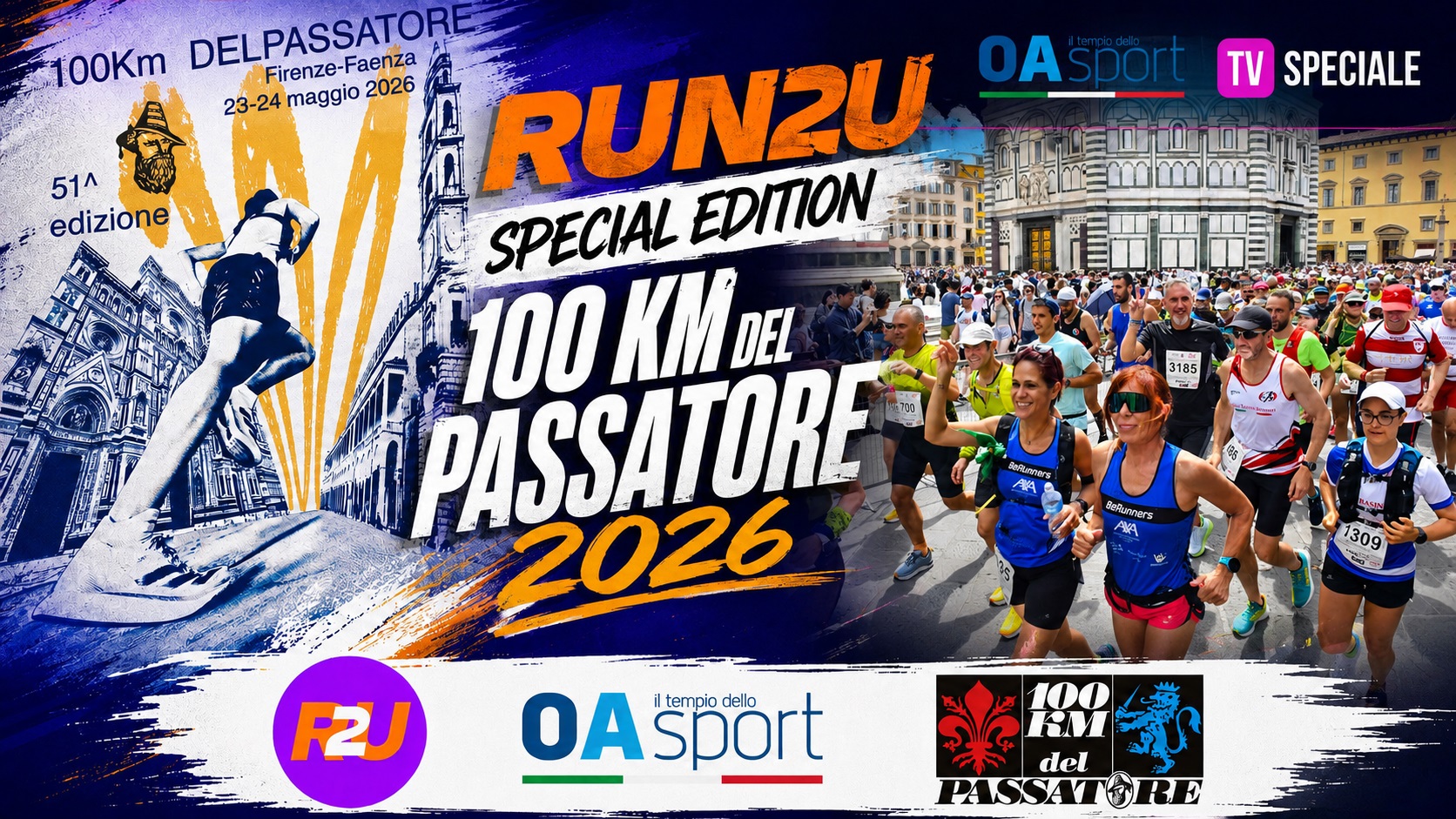 100 km del passatore dietro le quinte della firenze faenza 2026 la partenza a firenze da Oasport.it 100 km del passatore dietro le quinte della firenze faenza 2026 la partenza a firenze