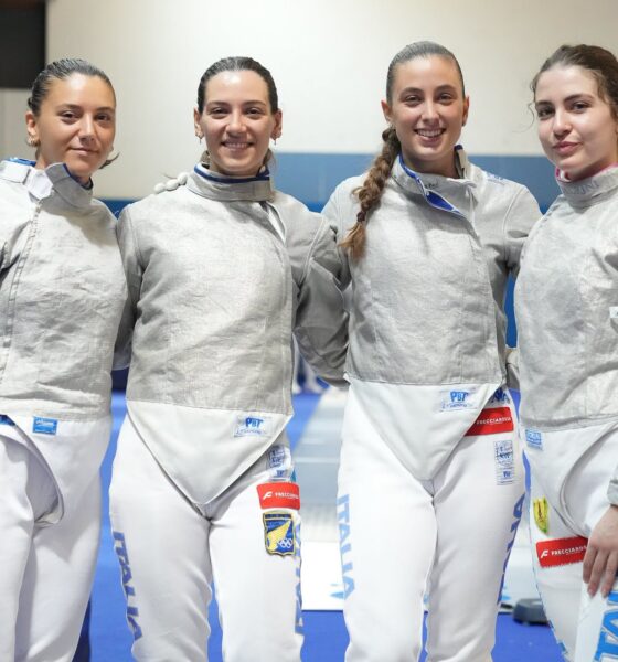 Squadra femminile sciabola
