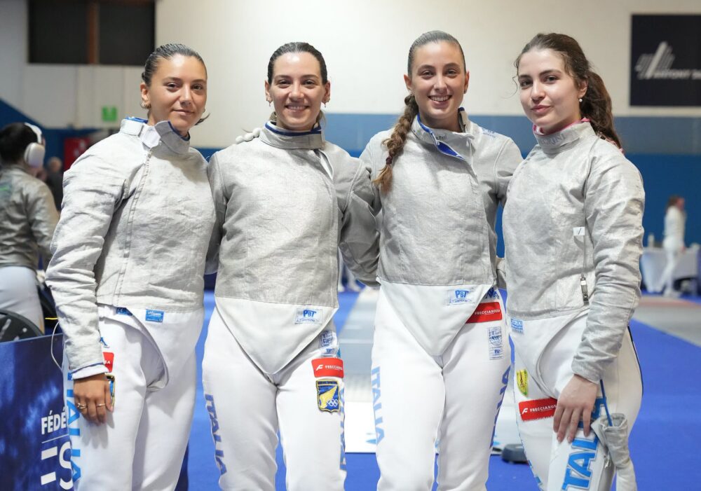 Squadra femminile sciabola