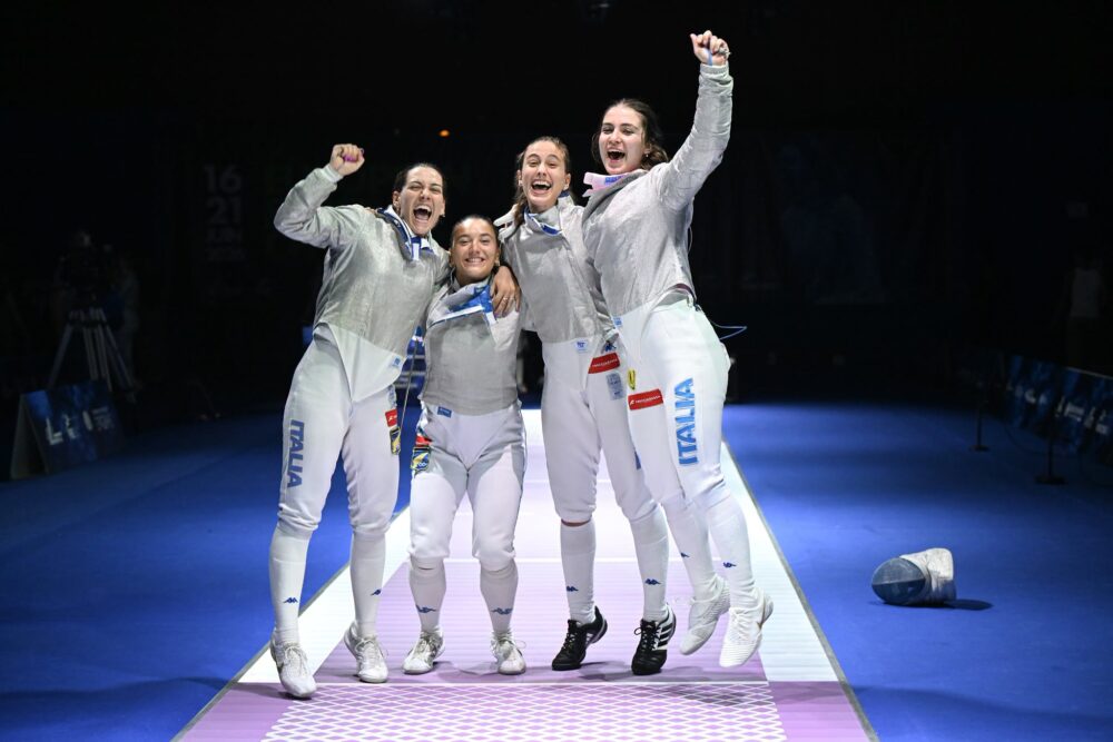 Squadra sciabola femminile Europei 2026