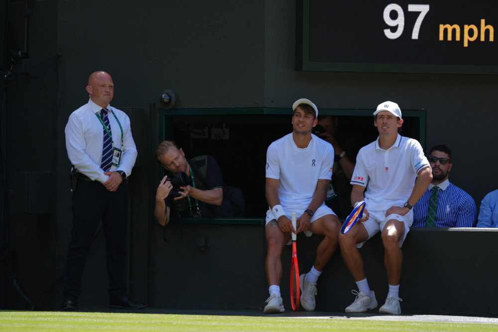 Alex de Minaur e Flavio Cobolli