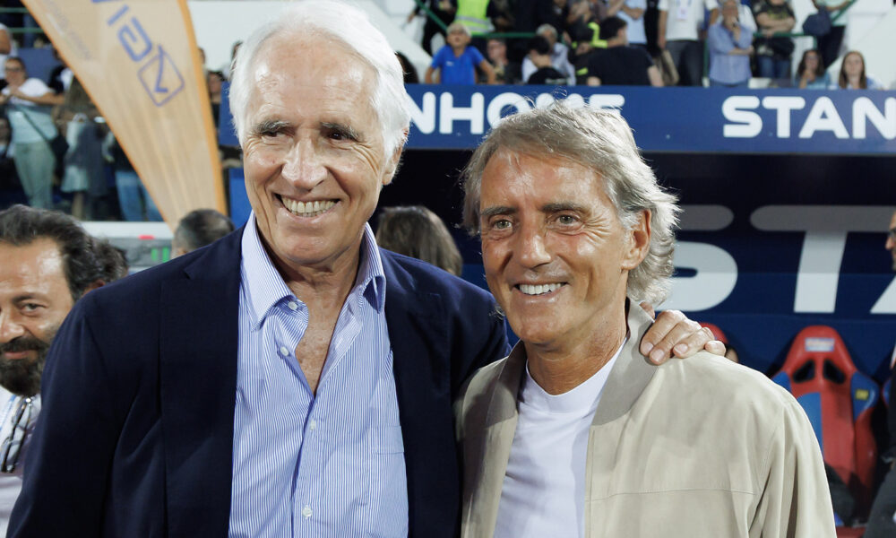 Giovanni Malagò e Roberto Mancini