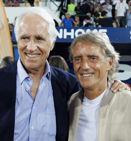 Giovanni Malagò e Roberto Mancini
