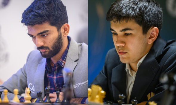 Gukesh Dommaraju, Javokhir Sindarov