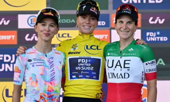 podio Tour de France femminile