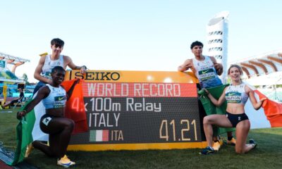 Italia 4x100 mista
